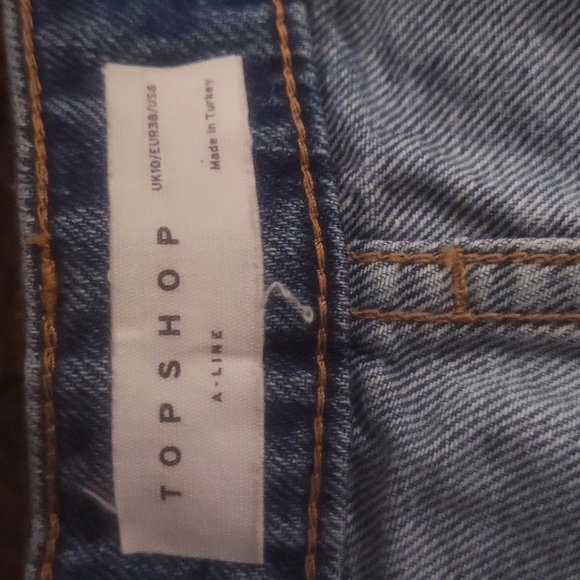 TopShop A Line Mom Shorts - Picture 3 of 3